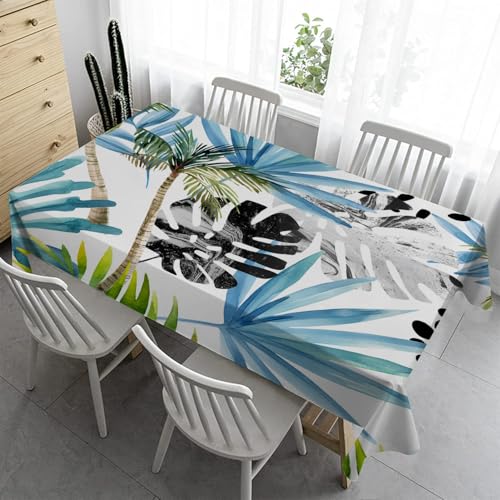 Tischdecke Gartentisch Wetterfest 160x160 cm Minimalistischer Tropischer Riesen Bierzeltgarnitur Outdoor Gartenn für Draußen Küche Esstisch Geburtstag Party BlattmusterR74 Tischdecke Gartentisch Wetterfest 160x160 cm Minimalistischer Tropischer Riesen Bierzeltgarnitur Outdoor Gartenn für Draußen Küche Esstisch Geburtstag Party BlattmusterR74 von Syhi Qlty
