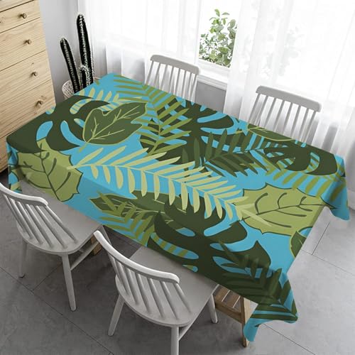 Tischdecke Klein 100x100 cm PalmbläTter Abwaschbar Outdoorn Wetterfest Biertisch für Kindergeburtstag Garten Party Hochzeit Botanische BläTterR83 Tischdecke Klein 100x100 cm PalmbläTter Abwaschbar Outdoorn Wetterfest Biertisch für Kindergeburtstag Garten Party Hochzeit Botanische BläTterR83 von Syhi Qlty