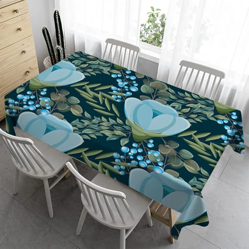 Waldblumen Tischdecke Bierzeltgarnitur Klein Tischdecke Abwaschbar 100x140 cm - Dschungel Tischdecke Outdoor Tischdecken Fleckschutz Gartentischdecke Wasserabweisend Stoff Table Cloth JK159 Waldblumen Tischdecke Bierzeltgarnitur Klein Tischdecke Abwaschbar 100x140 cm - Dschungel Tischdecke Outdoor Tischdecken Fleckschutz Gartentischdecke Wasserabweisend Stoff Table Cloth JK159 von Syhi Qlty