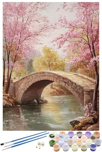 Malen Nach Zahlen Erwachsene Japan Motiv, Landschaft Malen Nach Zahlen Kinder Mädchen Geschenk, DIY Kreativ Set für Erwachsene mit Pinseln und Acrylpigment für Zimmer Deko Aesthetic, 40x70cm,YP1495 Malen Nach Zahlen Erwachsene Japan Motiv, Landschaft Malen Nach Zahlen Kinder Mädchen Geschenk, DIY Kreativ Set für Erwachsene mit Pinseln und Acrylpigment für Zimmer Deko Aesthetic, 40x70cm,YP1495 von Syiboo