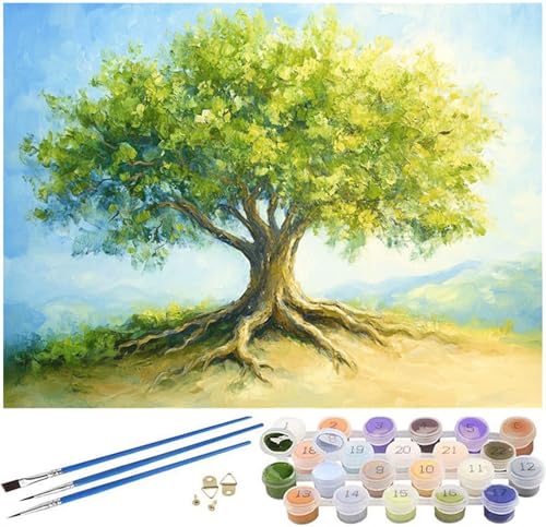 Malen Nach Zahlen Erwachsene Landschaft Paint by Numbers Baum Malen Nach Zahlen Kinder, 90x150cm Knitterfreie Leinwand Ölgemälde Set mit Pinsel und Acrylfarbe, Wanddeko, Geschenke für Frauen -1098 Malen Nach Zahlen Erwachsene Landschaft Paint by Numbers Baum Malen Nach Zahlen Kinder, 90x150cm Knitterfreie Leinwand Ölgemälde Set mit Pinsel und Acrylfarbe, Wanddeko, Geschenke für Frauen -1098 von Syiboo