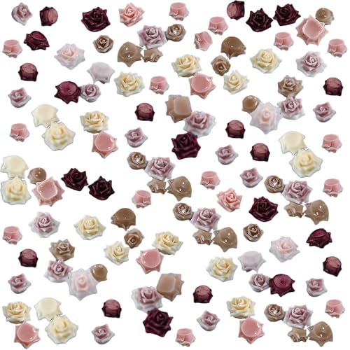 Blume Nagel Charms, 100 Stück 3D Hibiscus Nägel Zubehör Flower Nageldesign Glitzersteine Luminous Nagelkunst Strasssteine Nagel Edelsteine für Mädchen Frauen DIY Deko (Weiche geschnitzte Nagelrosen) Blume Nagel Charms, 100 Stück 3D Hibiscus Nägel Zubehör Flower Nageldesign Glitzersteine Luminous Nagelkunst Strasssteine Nagel Edelsteine für Mädchen Frauen DIY Deko (Weiche geschnitzte Nagelrosen) von Symphonyw