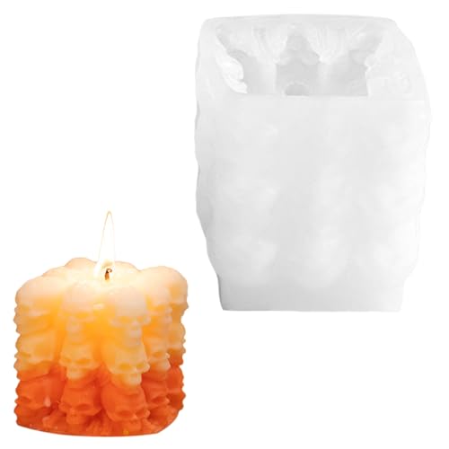 Silikonformen Gießformen Totenkopf, Totenkopf Epoxidharz Formen Kerzenformen zum Gießen,Totenkopf Silikonform DIY Dekoration für Halloween DIY Herbst Thanksgiving Erntedankfest Geschenk (Totenkopf) Silikonformen Gießformen Totenkopf, Totenkopf Epoxidharz Formen Kerzenformen zum Gießen,Totenkopf Silikonform DIY Dekoration für Halloween DIY Herbst Thanksgiving Erntedankfest Geschenk (Totenkopf) von Symphonyw