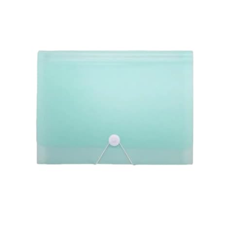 Erweitern Dateiordner Wichtiger Dokumentenordner, Akkordeon-Aktenhalter, Organizer, erweiterbarer Desktop-Akkordeon-Ordner, modischer, erweiterbarer Aktenordner Dokumentenmappe(Candy green) von SynapSYA
