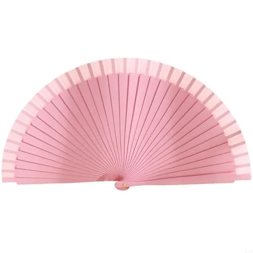 Hochzeitsfächer Faltfächer aus Holz, einfarbig, schlicht, modern, klassisch, Vintage, Handfächer aus Holz for Tanzaufführungen, Partygeschenk(Color 4) von SynapSYA