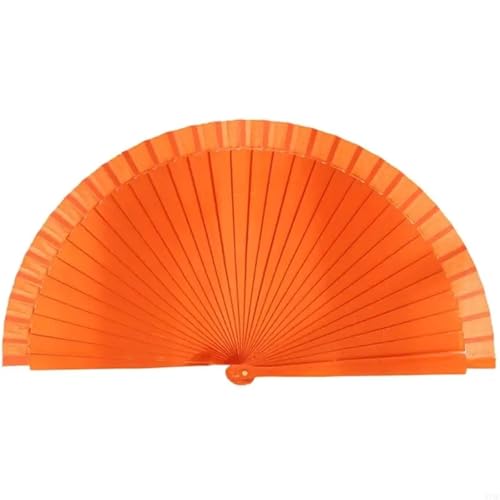 Hochzeitsfächer Faltfächer aus Holz, einfarbig, schlicht, modern, klassisch, Vintage, Handfächer aus Holz for Tanzaufführungen, Partygeschenk(Color 6) von SynapSYA