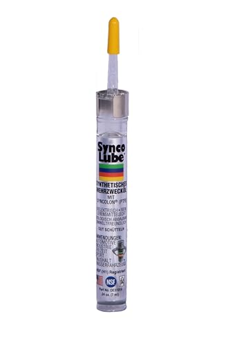 Synco Lube® Mehrzwecköl mit Syncolon® (PTFE) - 7 ml, Einzelpack von Super Lube