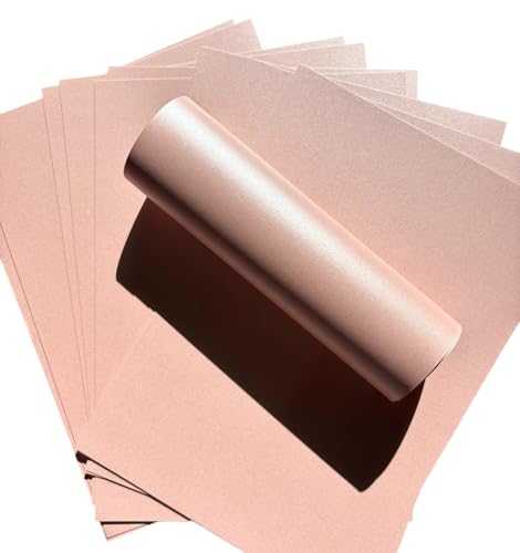 10 Blatt Rose Silber Pink A4 Karte Perlglanz Schimmer Dekorativ Doppelseitig 300gsm 10 Blatt Rose Silber Pink A4 Karte Perlglanz Schimmer Dekorativ Doppelseitig 300gsm von Syntego