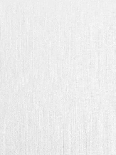 50 Blatt weißes Leinenpapier, seidengewebt, strukturiert, A4-Papier, 135 g/m², 36 lb von Syntego