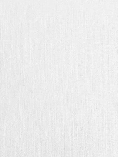 50 Blatt weißes Leinenpapier Seidengewebe strukturiertes A4-Papier 135 g/m² von Syntego