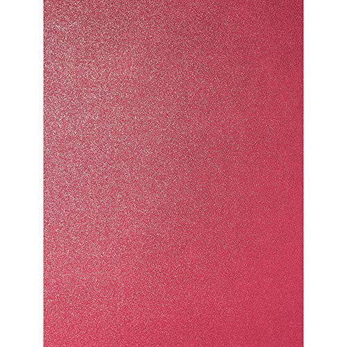 Emporer's Red Perlglanz, doppelseitig, A4, dekorative Karte, 290 g/m², 10 Blatt von Syntego