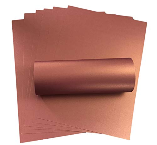 Syntego 10 Blatt Violett A4 Karton mit goldenem Perlglanz, dekorativ, einseitig 300 g/m² von Syntego