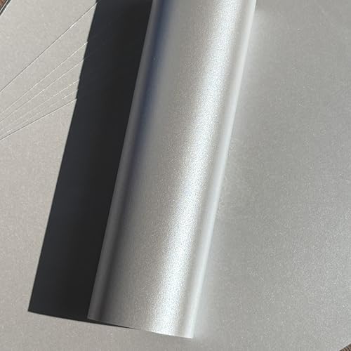 Syntego 10 x doppelseitige dekorative A4-Kartons mit leichtem silbernen Perlglanzeffekt und einer Grammatur von 250 g/m² von Syntego