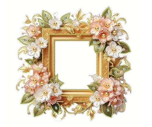 Syntego 5D DIY Diamond Painting Floral Photo Frame Diamond Painting Kit Crystal Embroidery Rhinestone Picture Frame Decoration Syntego 5D DIY Diamond Painting Floral Photo Frame Diamond Painting Kit Crystal Embroidery Rhinestone Picture Frame Decoration von Syntego