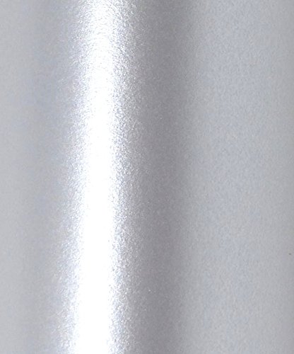 Syntego A4 Blütenblätter, doppelseitiges Perlglanzpapier, 120 g/m², geeignet für Tintenstrahl- und Laserdrucker 20 Silber von Syntego
