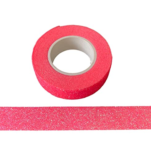 Syntego Glitzer-Washi-Klebeband, dekorativ, selbstklebend, zum Aufkleben, glitzernd, Rosa Syntego Glitzer-Washi-Klebeband, dekorativ, selbstklebend, zum Aufkleben, glitzernd, Rosa von Syntego
