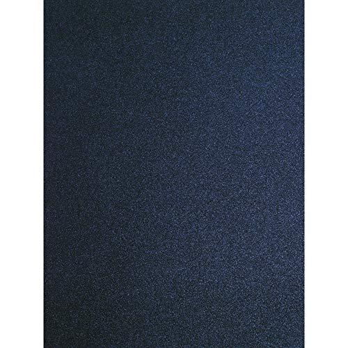 Syntego NavyKings Perlglanz Schimmer, Majestätische Doppelseitiger dekorativer Karton 290 g/m² x 10 Blatt (Blau) (Navy, A4) von Syntego