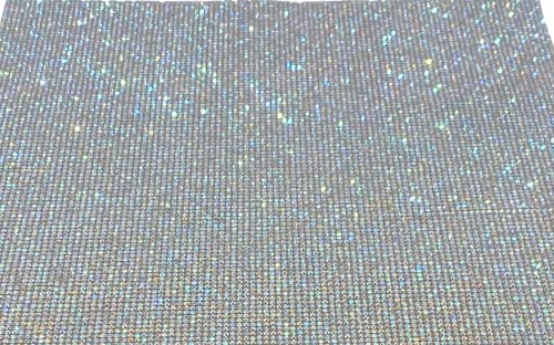Syntego Selbstklebende Strassfolie, groß, super funkelnde Kristall-Strasssteine, 40cm x 24 cm (17" x 10") (Nordlicht) von Syntego