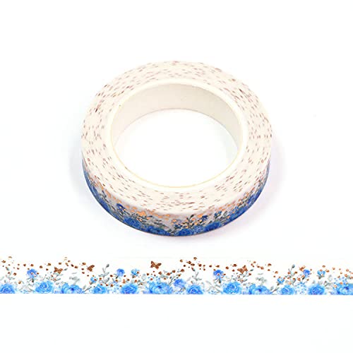 Syntego Washi-Klebeband, Schmetterling, 10 mm x 10 m, Blau / Rose / Gold Syntego Washi-Klebeband, Schmetterling, 10 mm x 10 m, Blau / Rose / Gold von Syntego