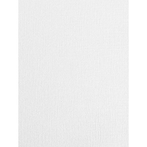 Syntego Weißer Leinenkarton, seidengewebt, strukturiert, A4-Karte, 250 g/m², 50 Blatt (weiß) von Syntego