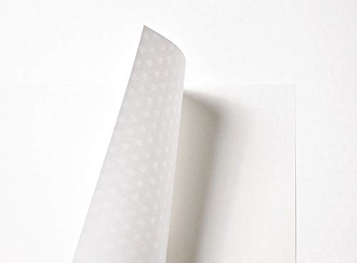 Tamashiki Shiro Premium-Papier, 81 g/m², hellelfenbeinfarben, gepunktet, 10 Blatt von Syntego