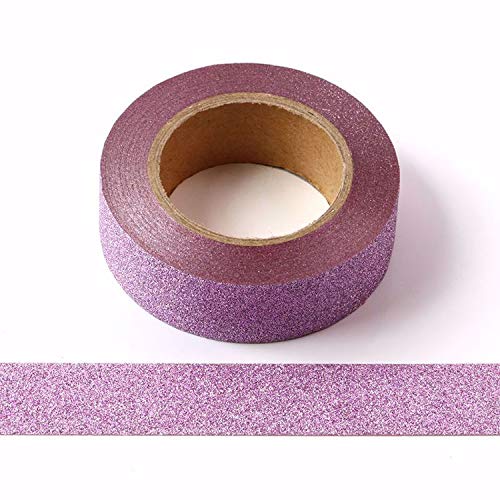 Washi-Tape, dekoratives Klebeband, 15 mm x 10 m, Hellviolett / Lila Washi-Tape, dekoratives Klebeband, 15 mm x 10 m, Hellviolett / Lila von Syntego