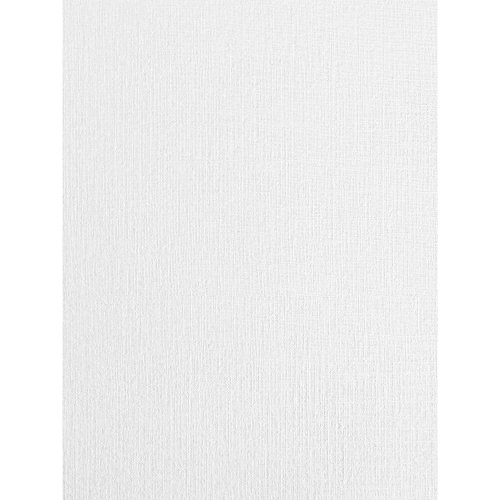 Weiße, seidengewebte A4-Karte in Leinenstrucktur, 250 gsm x 10 Blatt (A4C3) von Syntego