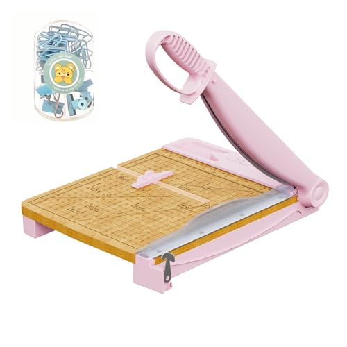 30 cm Holzschneidemaschine und Papierschneider, 30 Blatt (Rosa) von SyntpNovo