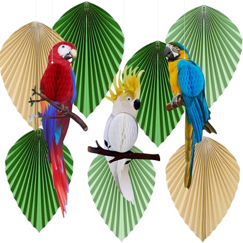 Syoulin-papagei deko,dschungel deko,Hawaii Party deko,Garden Party Decoration,sommer deko, Pool Party,papierblumen,pompoms,Garten-Party-Dekoration im Freien-10Stück Syoulin-papagei deko,dschungel deko,Hawaii Party deko,Garden Party Decoration,sommer deko, Pool Party,papierblumen,pompoms,Garten-Party-Dekoration im Freien-10Stück von Syoulin