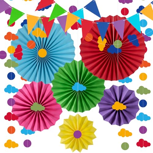 Syoulin- Party papierfächer deko,faschingsdeko,Karneval deko,deko gartenparty, Hawaiianische Dekoration,Regenbogen deko Kindergeburtstag,gartenparty Sommer Party deko Syoulin- Party papierfächer deko,faschingsdeko,Karneval deko,deko gartenparty, Hawaiianische Dekoration,Regenbogen deko Kindergeburtstag,gartenparty Sommer Party deko von Syoulin