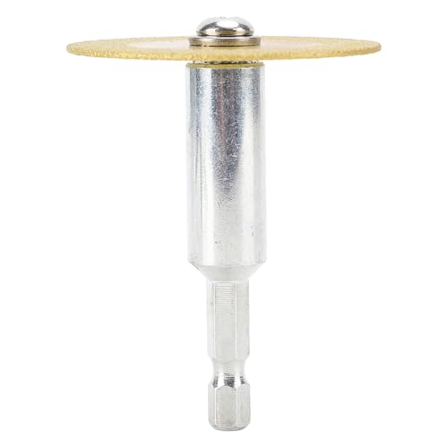1, Sägenschaufelrad mit Faserschweißprozess Zum Schneiden von Glas, Jade, Kristall, Keramik, Ideal für PVC -Rohrschneider (6 cm Pole) von Syrisora