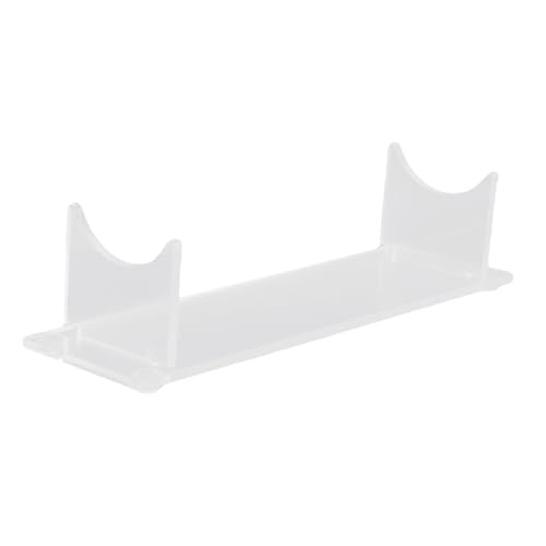 Acryl -Schwert -Rack Multifunktionaler Zauberstäbe, Platz Sparen Einfache Montage -Schwert -Display für Sammlerstücke, Ideal für Wohnkultur oder Galerieeinstellungen (Acryl) von Syrisora