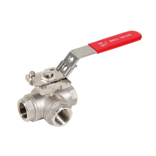 Syveco 780008 Serie 780 Kugelhahn, 3-Wege L-Förmig, Rostfreier Stahl, PN40, Roter Flacher Edelstahlgriff, 1" 1/2 BSP x 1" 1/2 BSP x 1"1/2 BSP Syveco 780008 Serie 780 Kugelhahn, 3-Wege L-Förmig, Rostfreier Stahl, PN40, Roter Flacher Edelstahlgriff, 1" 1/2 BSP x 1" 1/2 BSP x 1"1/2 BSP von Sferaco