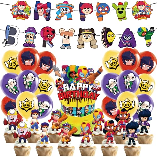 44pcs Geburtstagsdeko, Decoration Birthday, Birthday Party Decorations, Geburtstag Party Set Kinder, Tortendekoration Ballon Banner,Kindergeburtstag Dekoration Partyversorgungen 44pcs Geburtstagsdeko, Decoration Birthday, Birthday Party Decorations, Geburtstag Party Set Kinder, Tortendekoration Ballon Banner,Kindergeburtstag Dekoration Partyversorgungen von SyxhHzm