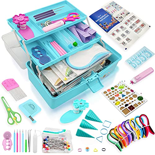 Quilling-Set, Quilling-Werkzeuge, Papier-Quilling-Set mit Aufbewahrungsbox Quilling-Set, Quilling-Werkzeuge, Papier-Quilling-Set mit Aufbewahrungsbox von Syzopq