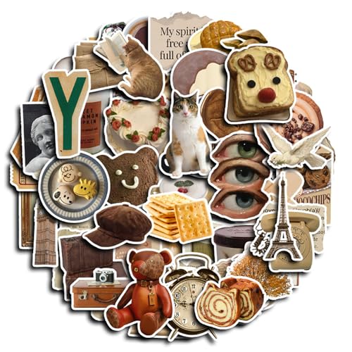 Syzplnwy Kawaii Aufkleber-Set, 120 Stück, niedliche Scrapbook-Abziehbilder für Tech-Fälle und Tagebücher, Mehrfarbig - Gelb Syzplnwy Kawaii Aufkleber-Set, 120 Stück, niedliche Scrapbook-Abziehbilder für Tech-Fälle und Tagebücher, Mehrfarbig - Gelb von Syzplnwy