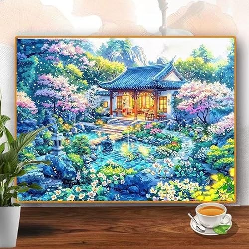 Syzplnwy Malen nach Zahlen für Erwachsene – 40,6 x 50,8 cm Landschaftskunst-Set auf Leinwand – Malen Sie Ihre eigene Wanddekoration – entspannendes Hobby-Geschenk für Anfänger und Freunde Syzplnwy Malen nach Zahlen für Erwachsene – 40,6 x 50,8 cm Landschaftskunst-Set auf Leinwand – Malen Sie Ihre eigene Wanddekoration – entspannendes Hobby-Geschenk für Anfänger und Freunde von Syzplnwy