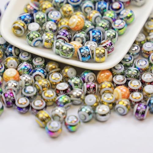 50 Stück Weihnachtsschneeflocke Schneeflocke Keramik Perlen für Schmuckherstellung Galvanisierte Hexagramm-Muster Perlen für DIY Handwerk Schmuckherstellung Armbänder Halskette Weihnachten Geburtstag 50 Stück Weihnachtsschneeflocke Schneeflocke Keramik Perlen für Schmuckherstellung Galvanisierte Hexagramm-Muster Perlen für DIY Handwerk Schmuckherstellung Armbänder Halskette Weihnachten Geburtstag von Sznilindm