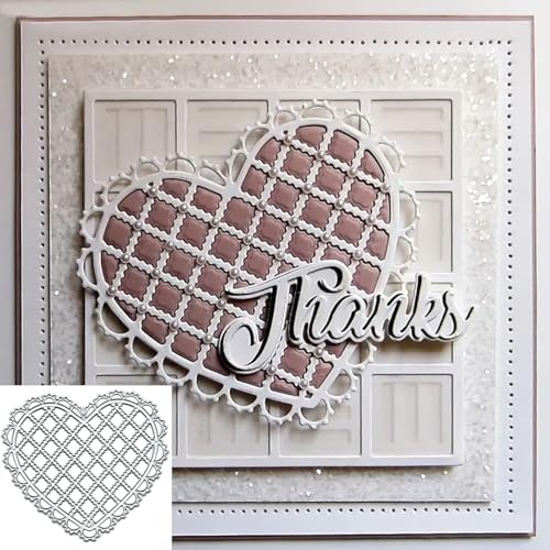 Elegante Metall-Stanzformen in Herzform, Spitze, Blume, Geburtstagsschleife, Geschenk-Box, Stanzschablonen, DIY, Scrapbooking, dekorative Prägung, Papier, Scrapbooking, Kartenherstellung Elegante Metall-Stanzformen in Herzform, Spitze, Blume, Geburtstagsschleife, Geschenk-Box, Stanzschablonen, DIY, Scrapbooking, dekorative Prägung, Papier, Scrapbooking, Kartenherstellung von Sznilindm