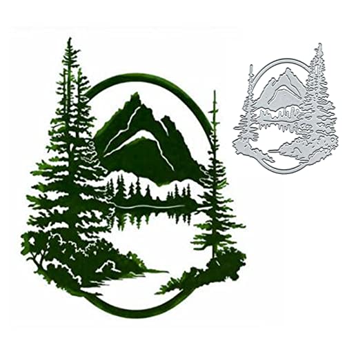 Landschaft Weihnachtsbaum Metall Stanzformen Frohe Weihnachten Baum Berg Stanzformen Schablonen DIY Scrapbooking Dekorative Prägung Papier Scrapbooking Kartenherstellung Landschaft Weihnachtsbaum Metall Stanzformen Frohe Weihnachten Baum Berg Stanzformen Schablonen DIY Scrapbooking Dekorative Prägung Papier Scrapbooking Kartenherstellung von Sznilindm