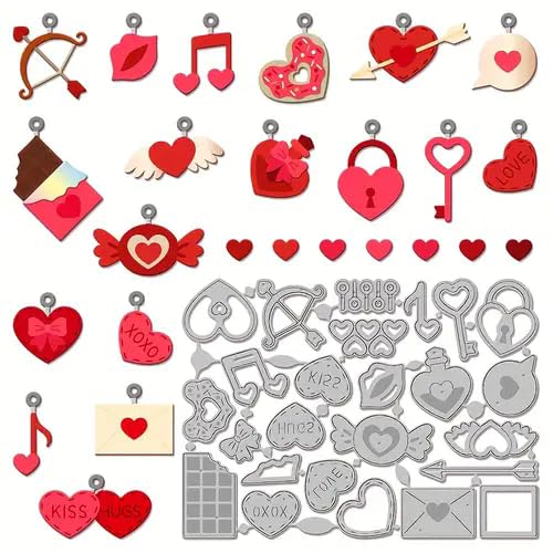 Metall-Stanzform mit Herz-Liebesschloss, Schlüsselanhänger, Geburtstagsschleife, Geschenk-Box, Stanzschablonen, DIY, Scrapbooking, dekorative Prägung, Papier, Scrapbooking, Kartenherstellung Metall-Stanzform mit Herz-Liebesschloss, Schlüsselanhänger, Geburtstagsschleife, Geschenk-Box, Stanzschablonen, DIY, Scrapbooking, dekorative Prägung, Papier, Scrapbooking, Kartenherstellung von Sznilindm