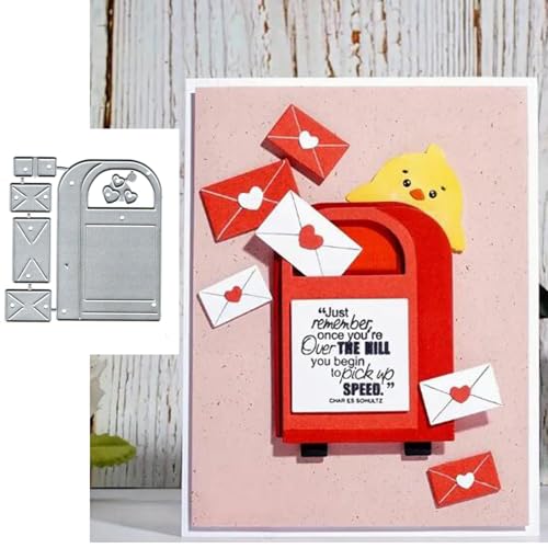 Metall-Stanzformen für Briefkasten, Valentinstag, Liebesumschlag, Stanzschablonen, DIY, Scrapbooking, dekoratives Prägepapier, Party, Hochzeit, Kartenherstellung Metall-Stanzformen für Briefkasten, Valentinstag, Liebesumschlag, Stanzschablonen, DIY, Scrapbooking, dekoratives Prägepapier, Party, Hochzeit, Kartenherstellung von Sznilindm