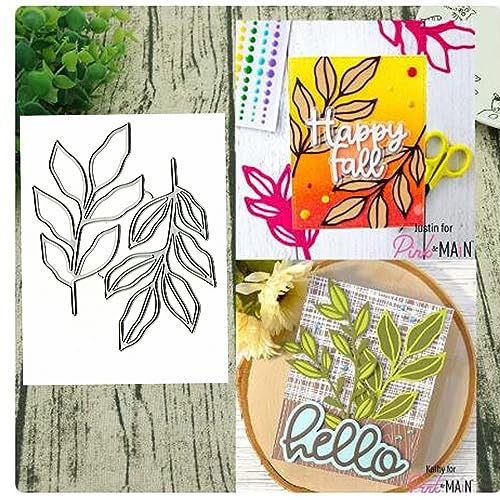 Metall-Stanzformen mit Blumenblättern, Frühlingsblumen-Blätter, Stanzschablonen, DIY, Scrapbooking, dekoratives Prägepapier, Scrapbooking, Kartenherstellung, 2 Stück Metall-Stanzformen mit Blumenblättern, Frühlingsblumen-Blätter, Stanzschablonen, DIY, Scrapbooking, dekoratives Prägepapier, Scrapbooking, Kartenherstellung, 2 Stück von Sznilindm