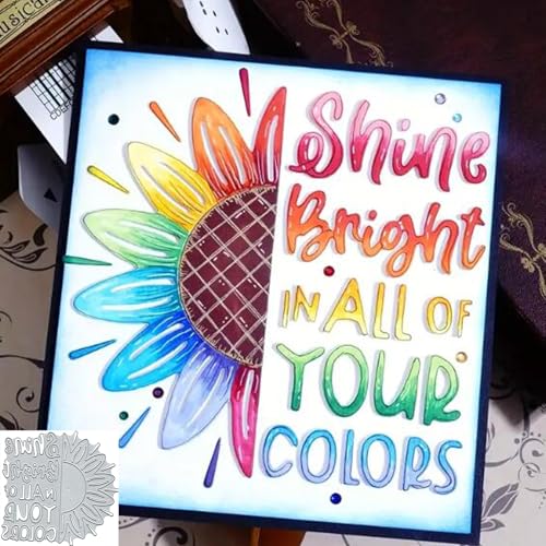 Metall-Stanzformen mit Sonnenblumen-Wörtern und Sätzen, Sommer, für Kartenherstellung, Valentinstag, Blume, Herz, Karten, Stanzformen, Schablonen, DIY, Scrapbooking, Album, dekoratives Prägepapier Metall-Stanzformen mit Sonnenblumen-Wörtern und Sätzen, Sommer, für Kartenherstellung, Valentinstag, Blume, Herz, Karten, Stanzformen, Schablonen, DIY, Scrapbooking, Album, dekoratives Prägepapier von Sznilindm