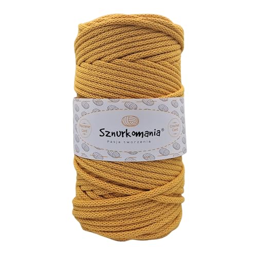 Baumwollkordel 5mm 100m, 46 Farben, Weiß Farbe, Makramee Garn, Baumwollgarn, geflochtene Baumwollkordel 5mm mit Kern, Makramee Kordel, Häkelkordel, Makramee Seil, Kordel 5mm Baumwollkordel 5mm 100m, 46 Farben, Weiß Farbe, Makramee Garn, Baumwollgarn, geflochtene Baumwollkordel 5mm mit Kern, Makramee Kordel, Häkelkordel, Makramee Seil, Kordel 5mm von Sznurkomania