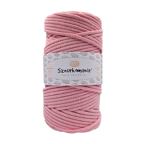 Baumwollkordel 5mm 100m, 46 Farben, Weiß Farbe, Makramee Garn, Baumwollgarn, geflochtene Baumwollkordel 5mm mit Kern, Makramee Kordel, Häkelkordel, Makramee Seil, Kordel 5mm Baumwollkordel 5mm 100m, 46 Farben, Weiß Farbe, Makramee Garn, Baumwollgarn, geflochtene Baumwollkordel 5mm mit Kern, Makramee Kordel, Häkelkordel, Makramee Seil, Kordel 5mm von Sznurkomania