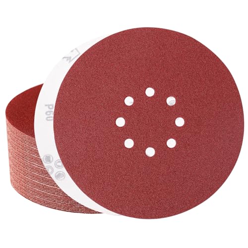 Sztaoip 40 Stück Schleifpapier 225mm Klett 8 Loch – Körnungen 60 – Schleifscheiben Schleifblätter 225mm für Trockenbauschleifer Deckenschleifer Schleifgiraffe Sztaoip 40 Stück Schleifpapier 225mm Klett 8 Loch – Körnungen 60 – Schleifscheiben Schleifblätter 225mm für Trockenbauschleifer Deckenschleifer Schleifgiraffe von Sztaoip