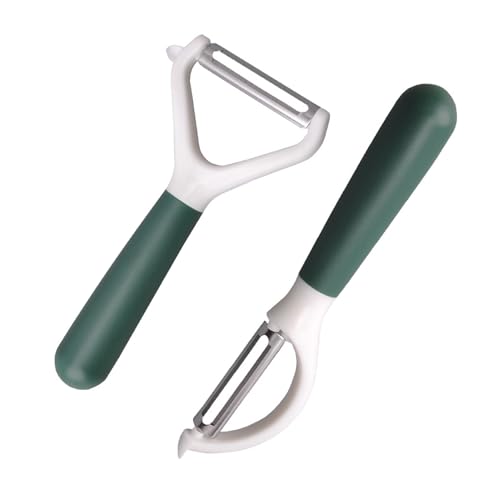 Sparschäler,2 Stück Sparschäler Set aus Edelstahl - Zweischneidig mit Pendelklinge,Extra Scharf & Ergonomischer Griff,Universell für Kartoffeln,Gemüse und Obst Sparschäler,2 Stück Sparschäler Set aus Edelstahl - Zweischneidig mit Pendelklinge,Extra Scharf & Ergonomischer Griff,Universell für Kartoffeln,Gemüse und Obst von Sztqqing