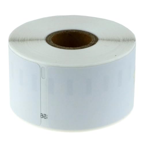 1 Etiketten-Rolle kompatibel mit DYMO 11356 (S0722560), 41 x 89 mm, 300 Stück – geeignet für alle DYMO LabelWriter Etikettendrucker inkl. 450, 4XL von T-PACK shop
