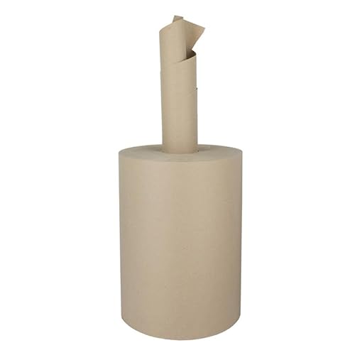 Schrenzpapier Packpapier Knüllpapier I 35cm x 450mb auf Rolle I Verpackung Packpapier I Braun Kraftpapier ca. 9,8kg I 75g/m2 I Innenhülse: 250 mm von T-Pack